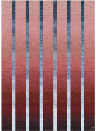 DAWN (Blue on Red)