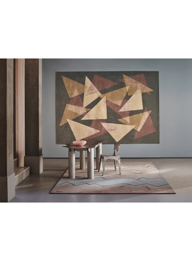 Deirdre Dyson AIRBORNE hand knotted rug