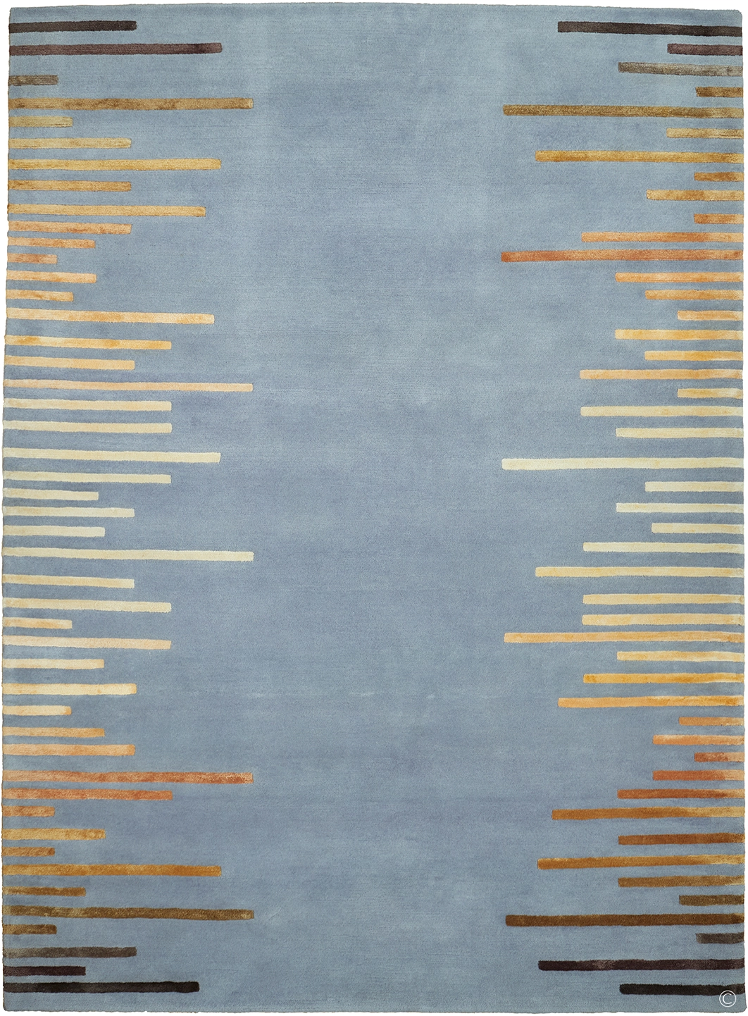 IMPULSE. Hand-knotted Tibetan wool and pure silk.