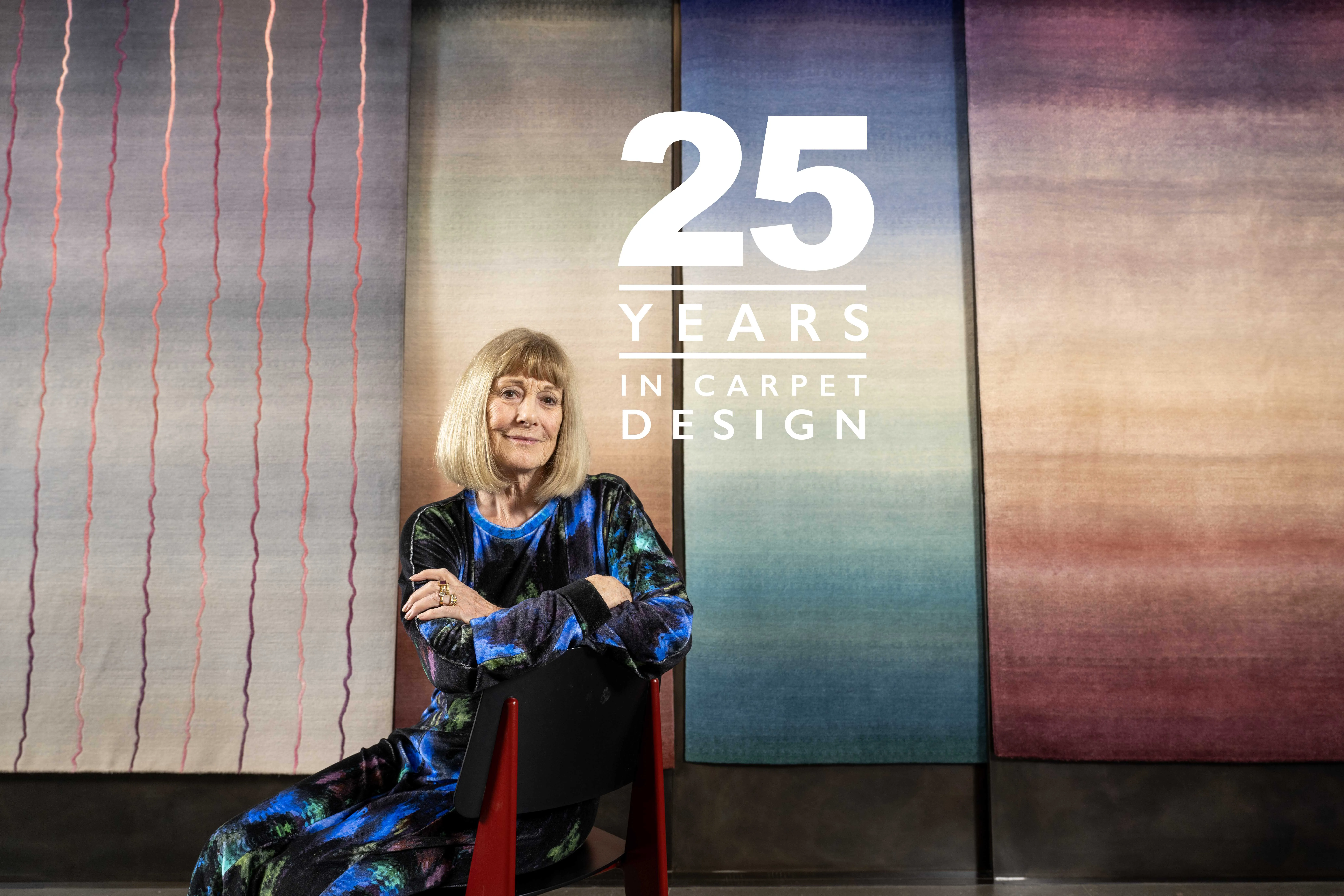Deirdre Dyson celebrates 25 Years of Carpet Design