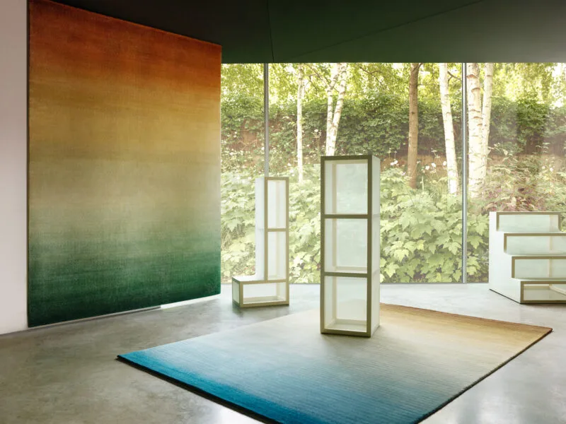 Let your imagination run wild! The joy of colour selection for your bespoke rug design