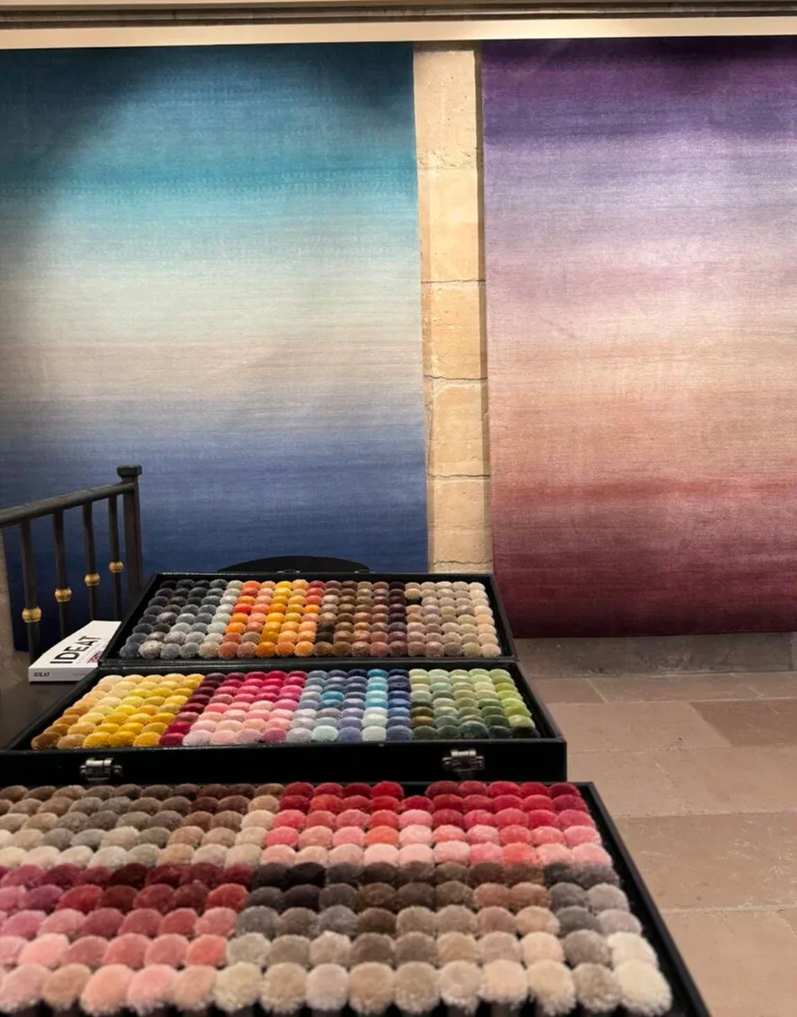 The beauty of a custom-made rug or carpet is colour is entirely dictated by you.