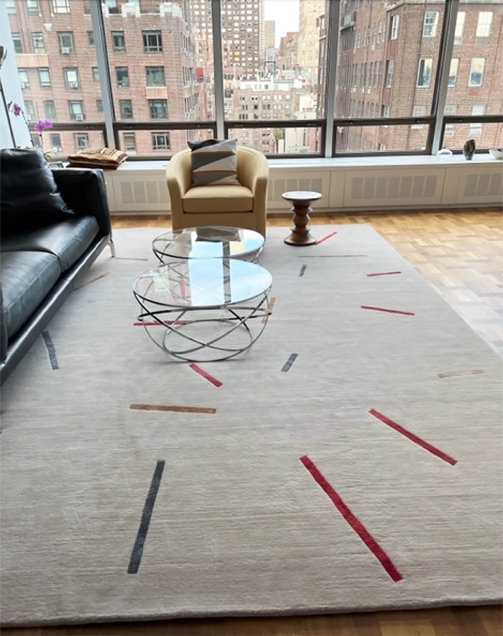 Case Study: A Bold, Custom ATTITUDE Carpet for a Manhattan Penthouse