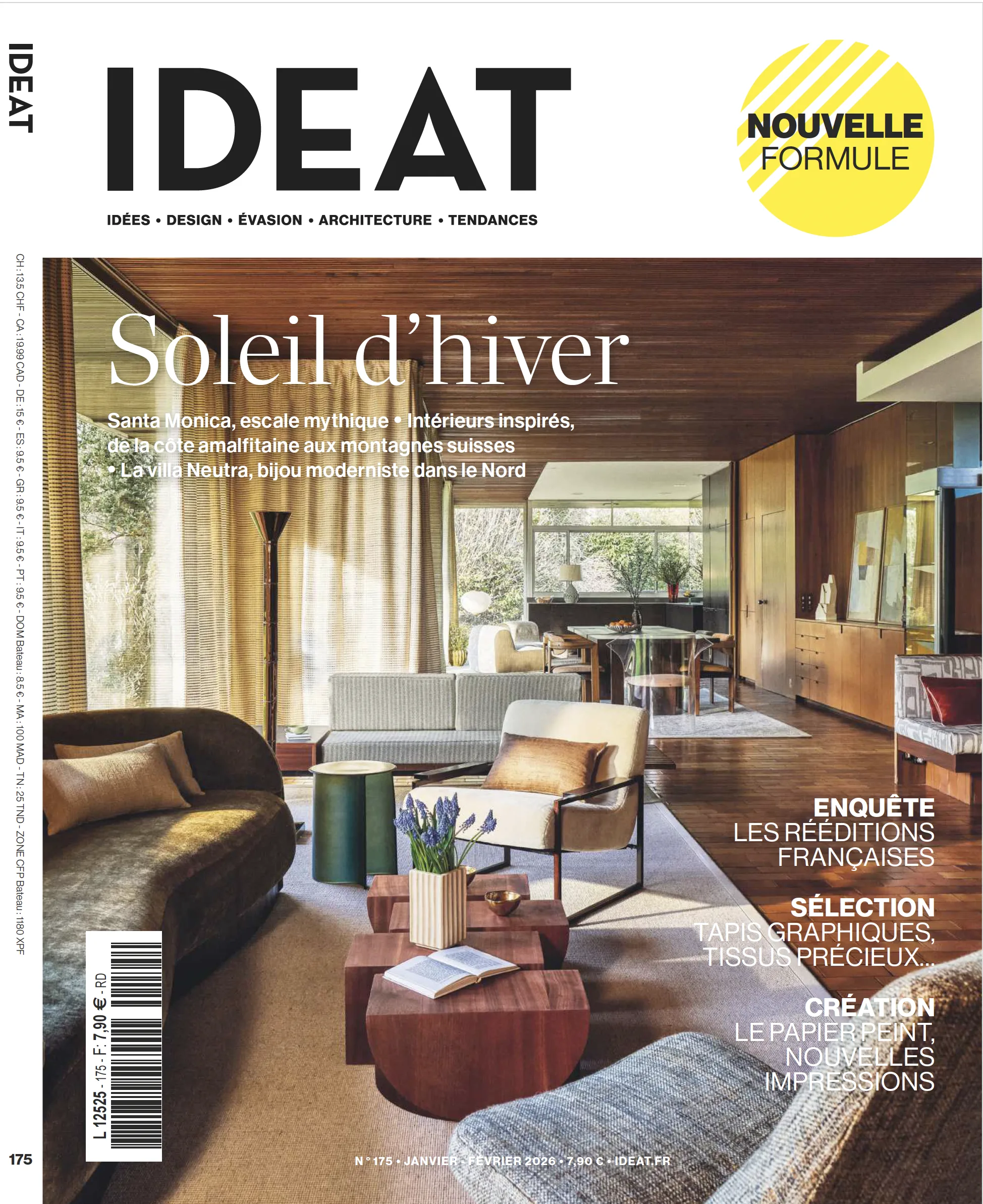 DEIRDRE DYSON’S GLASSY GREENS IN THE JANUARY/FEBRUARY 2026 ISSUE OF IDEAT