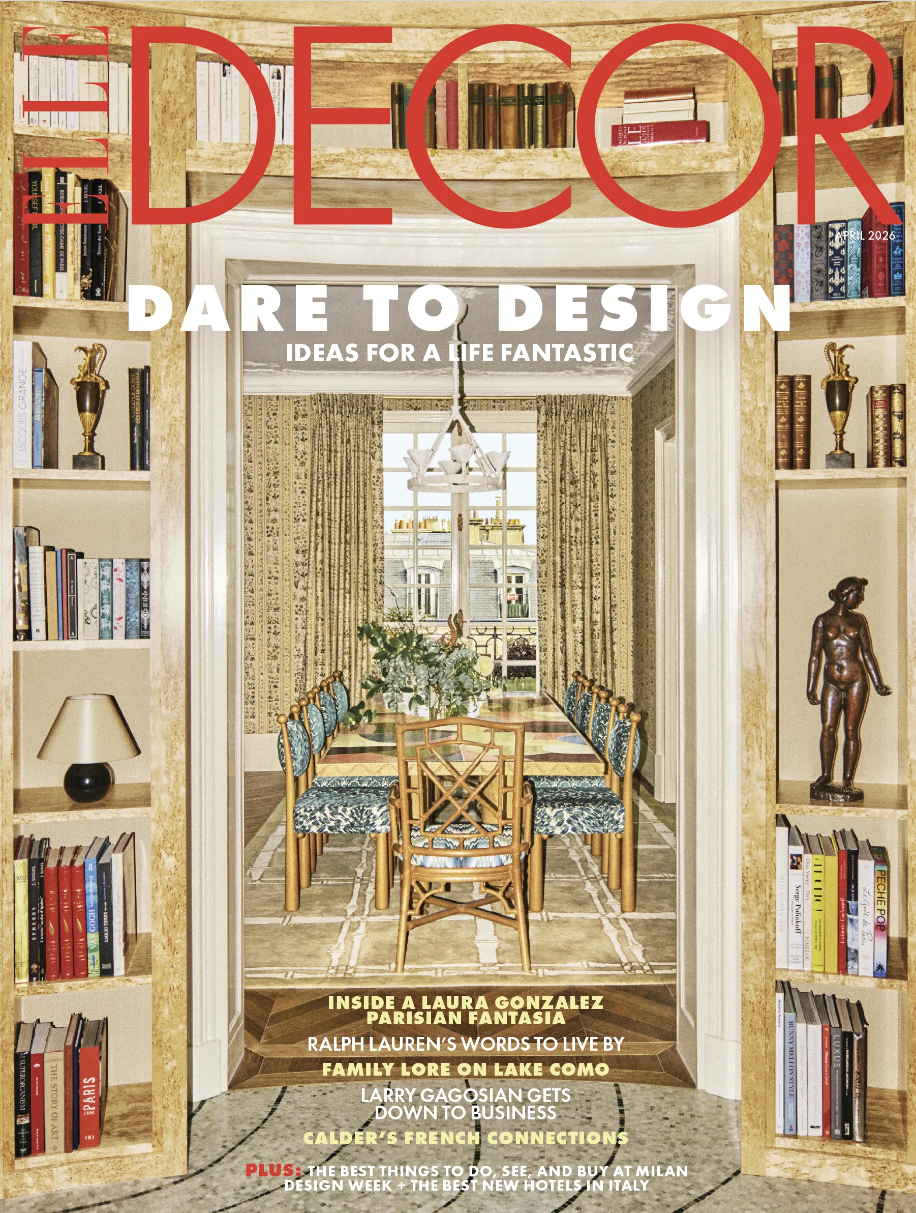 HOVER is a ‘Necessary Luxury’ in the April 2026 issue of Elle Decor (US)