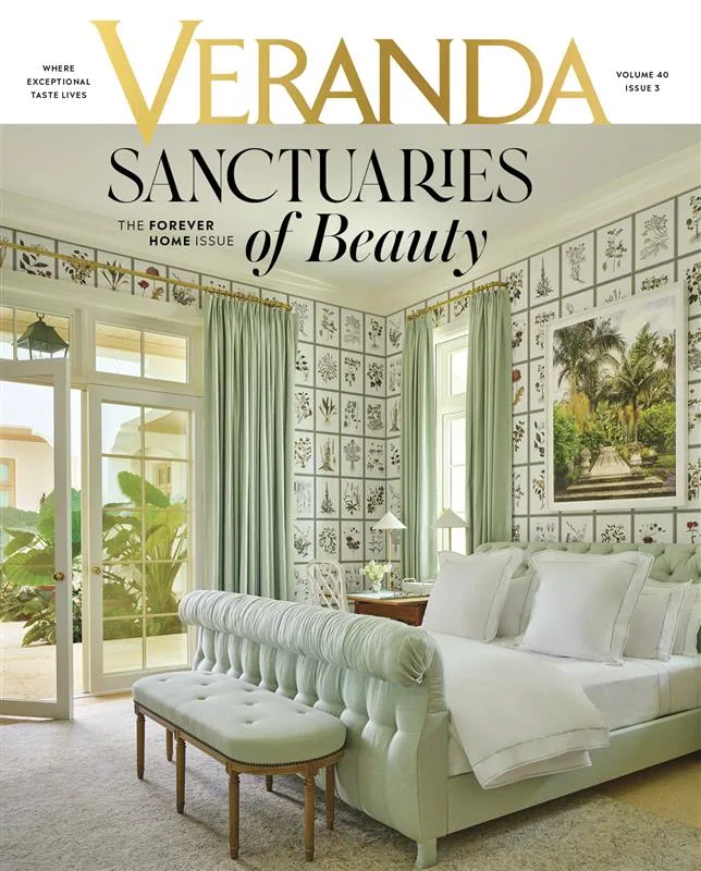Deirdre Dyson’s 25th Anniversary edition of SUNLIT in the May/June issue of VERANDA magazine