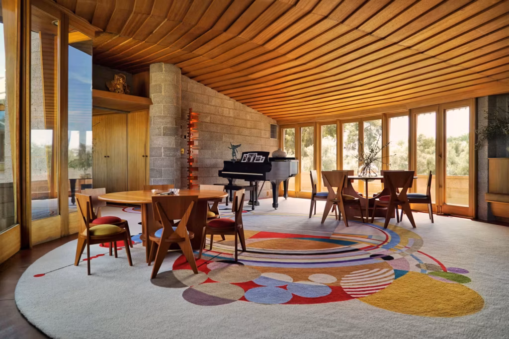March Balloons Carpet by Frank Lloyd Wright