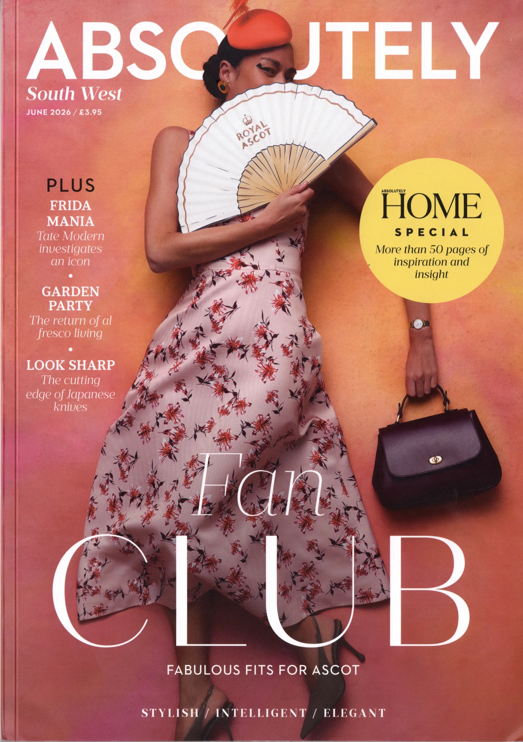 Deirdre Dyson’s Melange collection in Absolutely magazine, June 2026